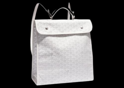 Goyard Saint Léger Backpack White