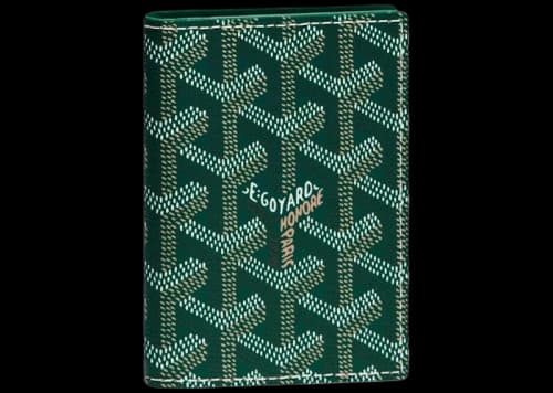 Goyard Saint Marc Card Holder Green
