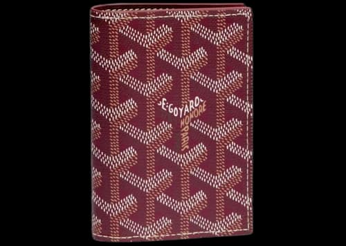 Goyard Saint Marc Card Holder Bordeaux