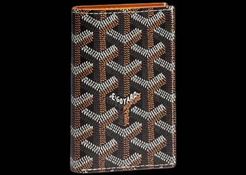 Goyard Saint Pierre Card Holder Black Natural