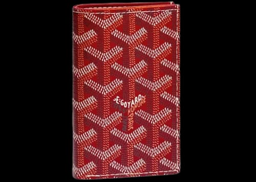 Goyard Saint Pierre Card Holder Red