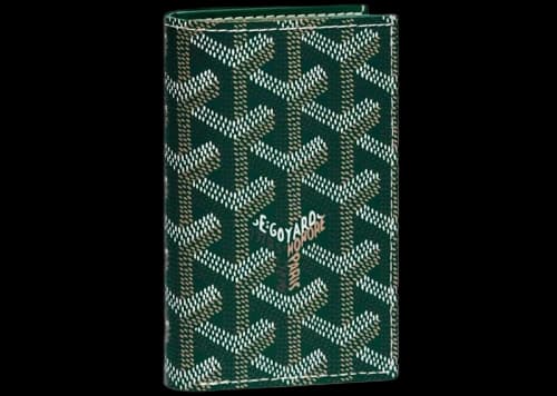 Goyard Saint Pierre Card Holder Green