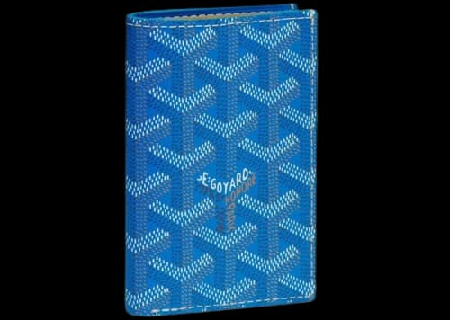 Goyard Saint Pierre Card Holder Sky Blue
