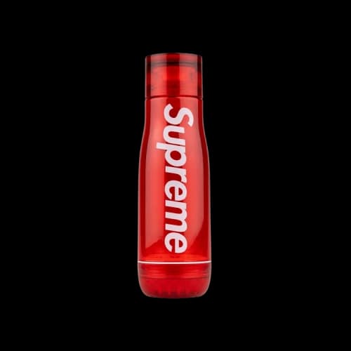 Supreme x Zoku Glass Core 16oz Bottle 'Red'