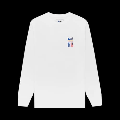 Aimé Leon Dore 38-GS Offshore Long-Sleeve Tee 'White'