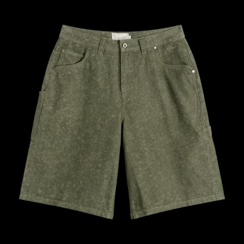 Dime Classic Denim Shorts 'Electric Green'
