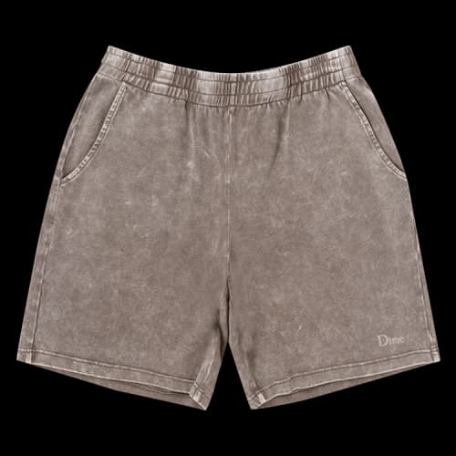 Dime Classic Jersey Sweatshorts 'Brown Washed'
