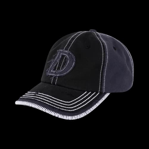 Dime Wavy D Low Pro Cap 'Black'