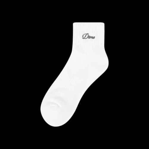 Dime Two Pack Ankle Socks 'White'
