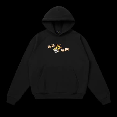 Dime Glo Sun Hoodie 'Black'