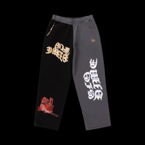 Dime Glo Sweatpants 'Black/Charcoal'