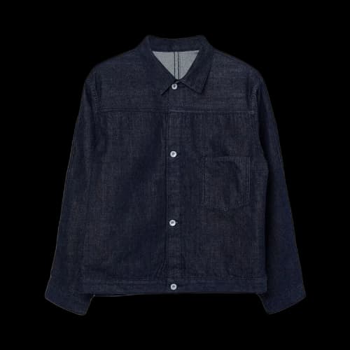 nanamica Short Denim Jacket 'Indigo'