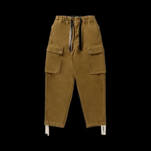 nanamica Flannel Easy Cargo Pants 'Camel'