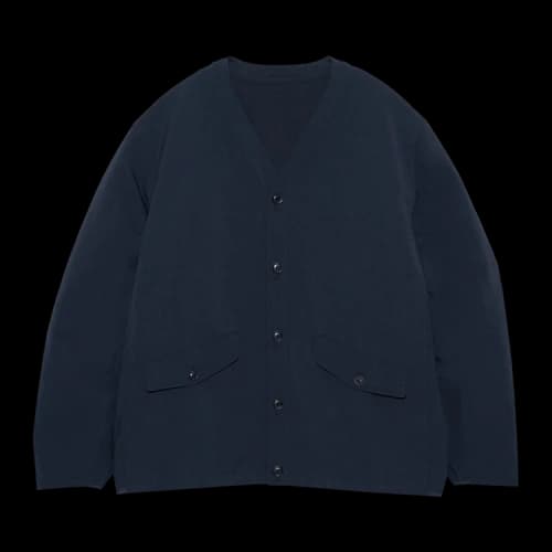 nanamica Alphadry Cardigan 'Navy'