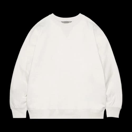 nanamica Kodenshi Sweatshirt 'Stone'