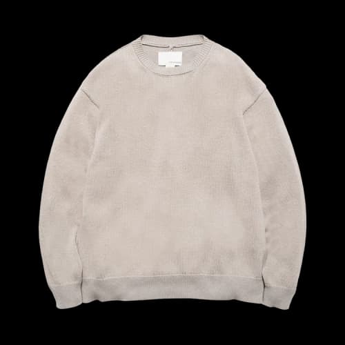 nanamica 7G Crewneck Sweater 'Ecru'