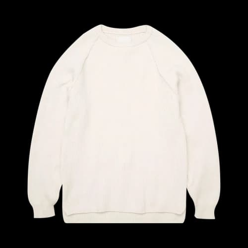 nanamica 5G Crew Neck Sweater 'Ecru'