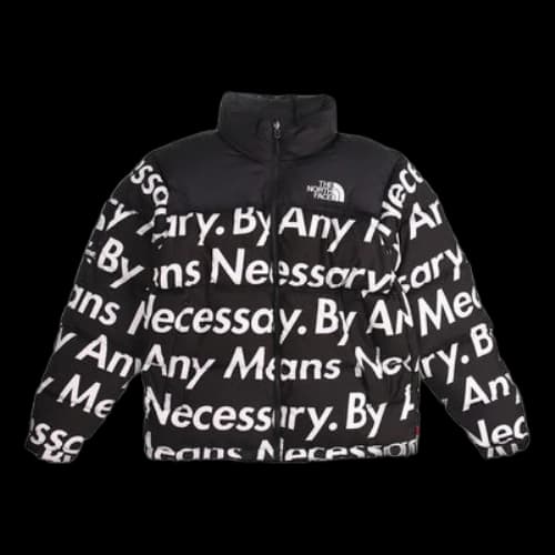 Supreme FW15 X The North Face By Any Means Nuptse Jacket 'Black'