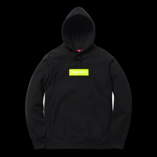 Supreme FW17 Box Logo Hoodie 'Black'