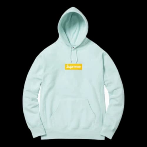 Supreme FW17 Box Logo Hoodie 'Green'