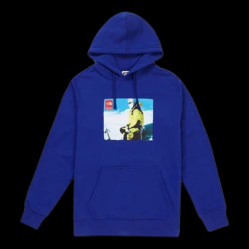 Supreme FW18 The North Face Photo Hooded Sweatshirt Royal