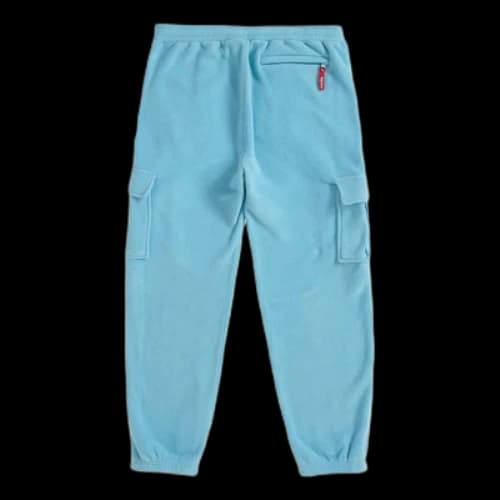 Supreme FW18 Polartec Cargo Pant Light Blue
