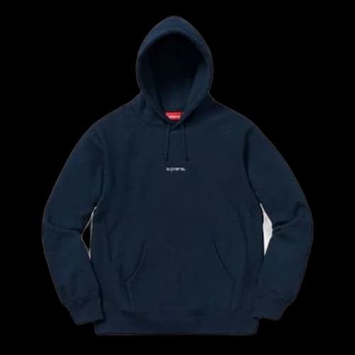 Supreme FW18 Trademark Hooded Sweatshirt 'Navy'