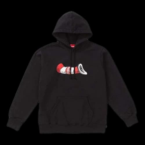Supreme Cat in the Hat Hooded Sweatshirt 'Black'