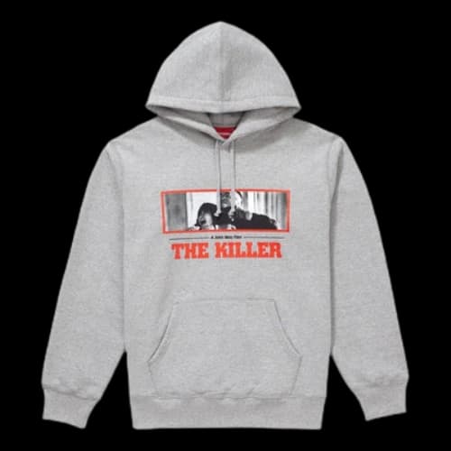 Supreme FW18 The Killer Hooded Sweatshirt Heather 'Grey'
