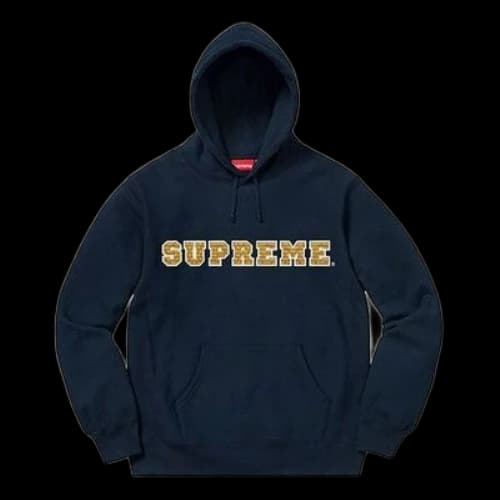 Supreme FW19 Week 1 The Most Hooded Sweatshirt 'Navy'