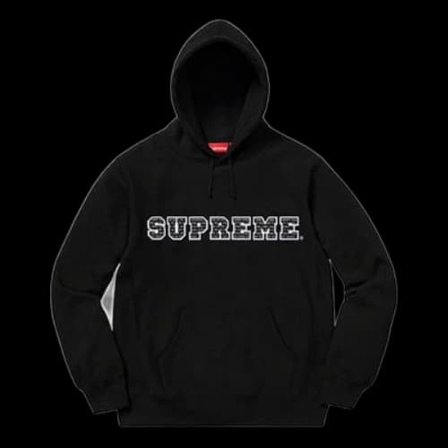Supreme FW19 Week 1 The Most Hooded Sweatshirt logo 'Black'