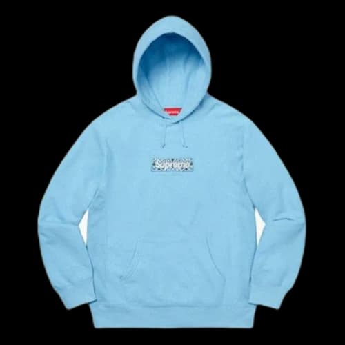 Supreme FW19 Week 16 Bandana Box Hooded Sweatshirt