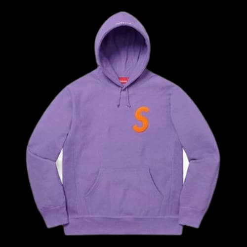 Supreme FW19 Week 2 S Logo Hooded Sweatshirt