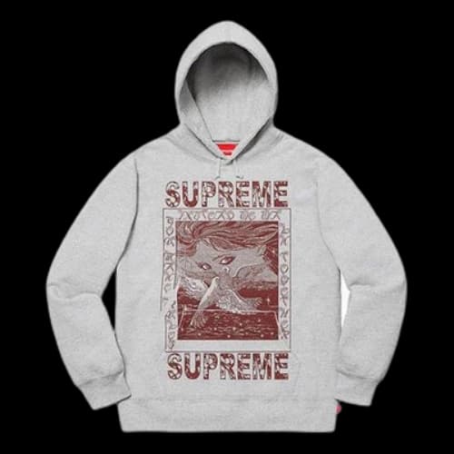 Supreme FW19 Week 2 Doves Hooded Sweatshirt