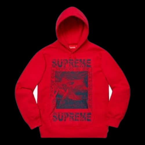 Supreme FW19 Week 2 Doves Hooded Sweatshirt