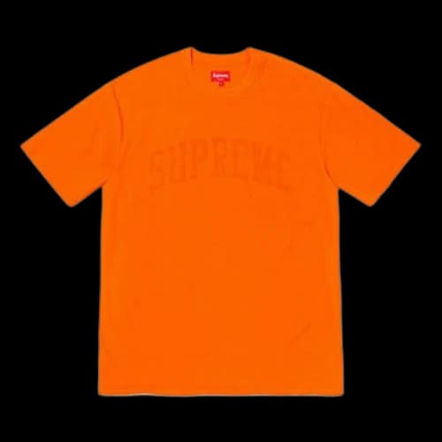 Supreme FW19 Week 3 Chenille Arc Logo SS Top Tee