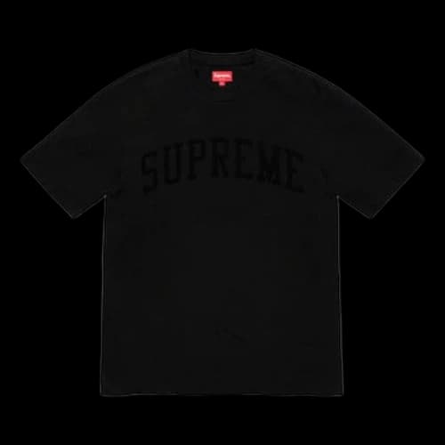 Supreme FW19 Week 3 Chenille Arc Logo SS Top Tee