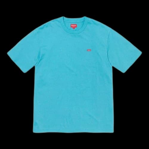 Supreme FW19 Week 1 Small Box Tee Short Sleeve Unisex Blue