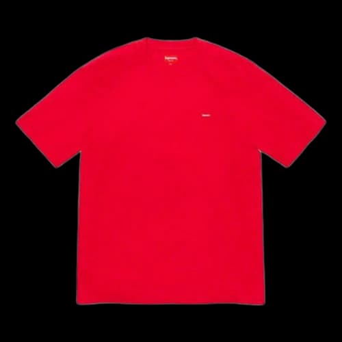 Supreme FW19 Week 1 Small Box Tee Short Sleeve Unisex Red