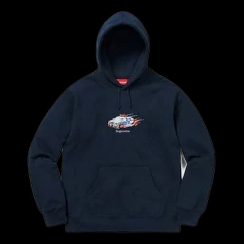 Supreme Cop Car Hooded Sweatshirt 'Black'