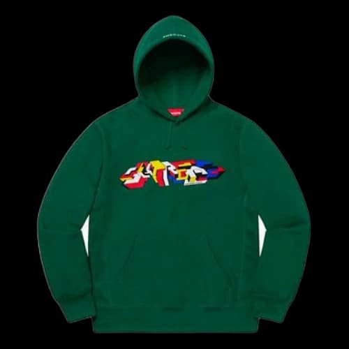 Supreme FW19 Week 7 Delta Logo Hooded Sweatshirt logo