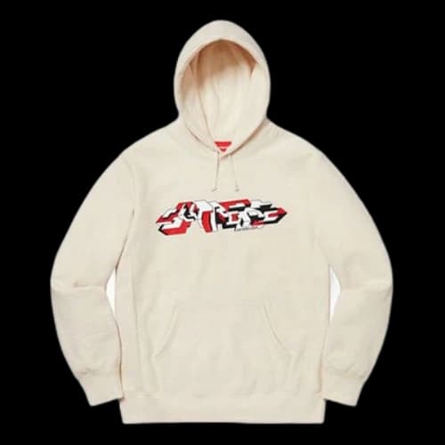 Supreme FW19 Week 7 Delta Logo Hooded Sweatshirt logo