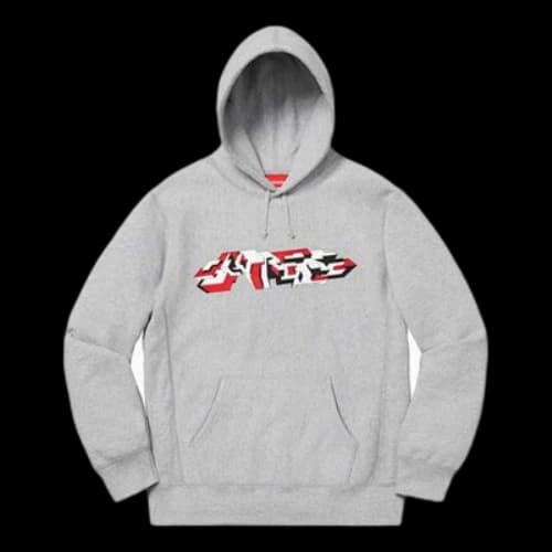 Supreme FW19 Week 7 Delta Hooded Sweatshirt