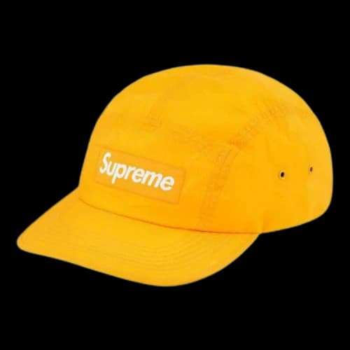 Supreme Dry Wax Cotton Camp Cap 'Yellow White'