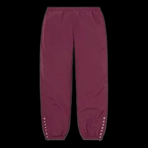 Supreme Warm Up Pants 'Burgundy'