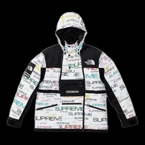 Supreme x The North Face Steep Tech Apogee Jacket 'White Black'