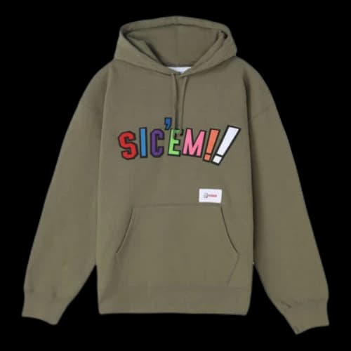 Supreme x WTAPS Sicem! Hooded Sweatshirt 'Olive Green'