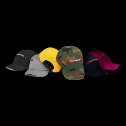 Supreme Top Zip Camp Cap 'Multi-Color'