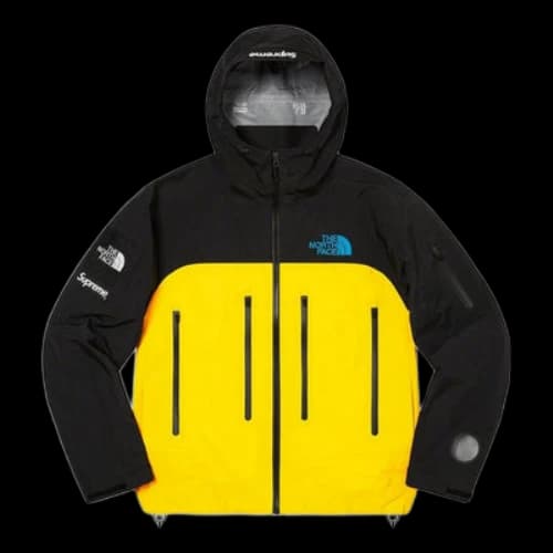 Supreme x The North Face Taped Seam Shell Jacket 'Yellow Black Blue'