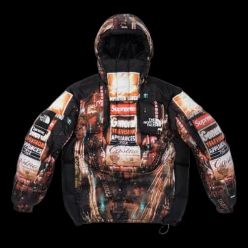 Supreme x The North Face 800-Fill Half Zip Hooded Pullover 'Multi-Color'